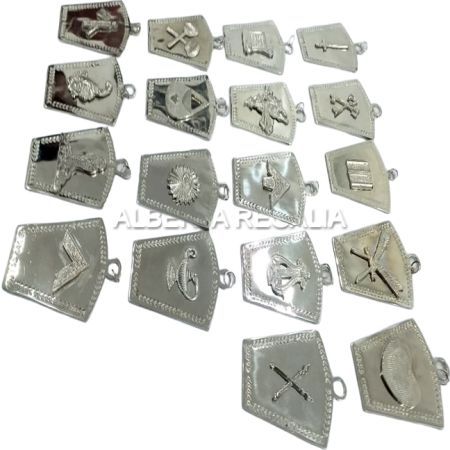 Mark Officer Collar Jewels Silver